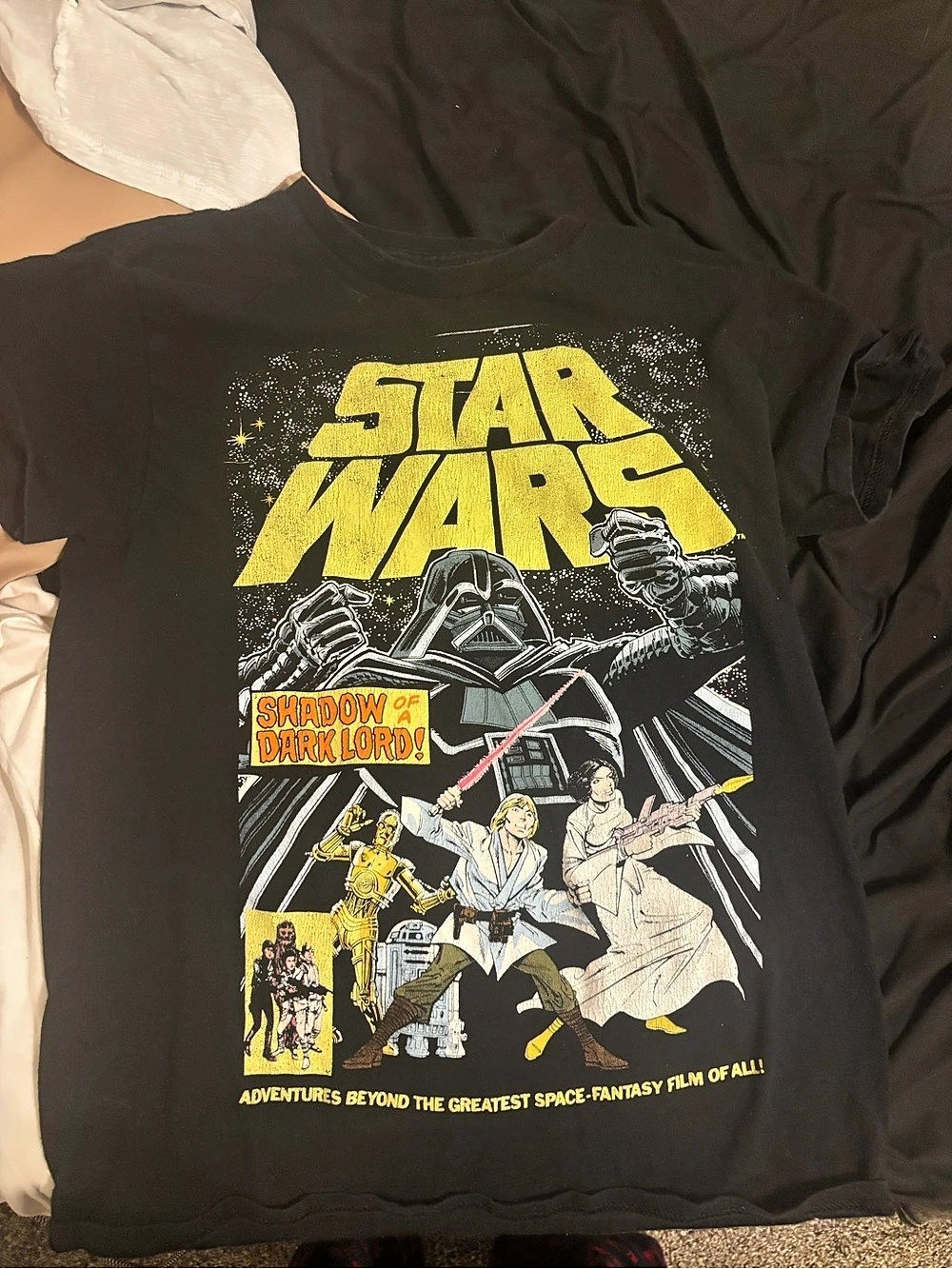 Aeropostale Star Wars Shadow Of A Dark Lord Graphic Tee